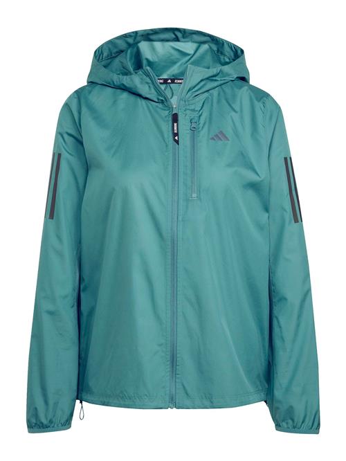 Se ADIDAS PERFORMANCE Sportsjakke 'Own The Run'  jade / sort ved About You