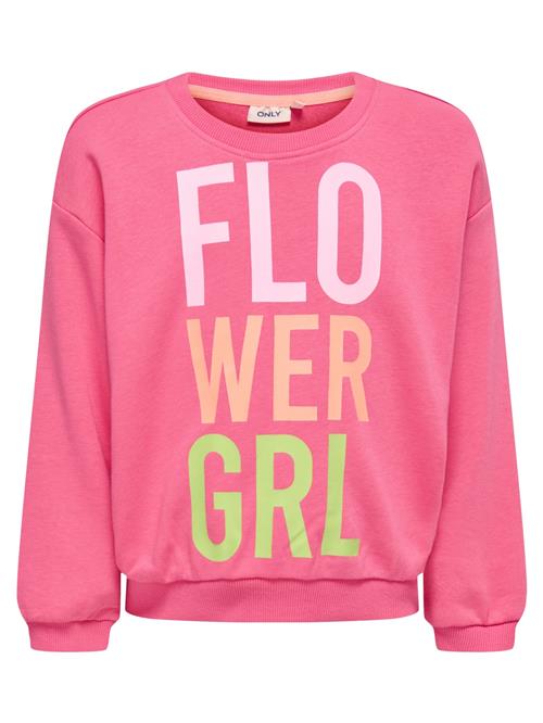 ONLY GIRLS Pullover 'Holiday Life'  lyserød