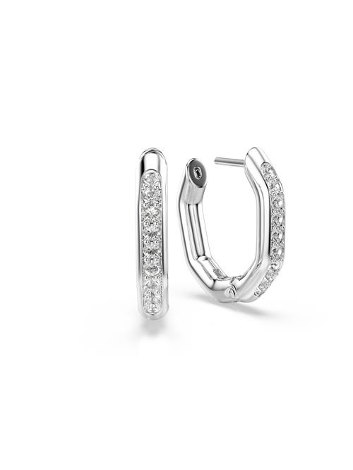 Swarovski Ørering  sølv / transparent