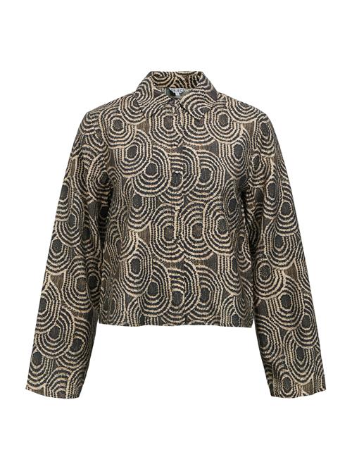OBJECT Bluse 'OBJAYA'  beige / sort