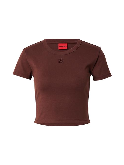 HUGO Shirts 'Delanor'  mørkebrun