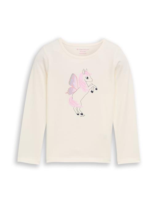 TOM TAILOR Bluser & t-shirts  marin / lyseblå / lyserød / hvid