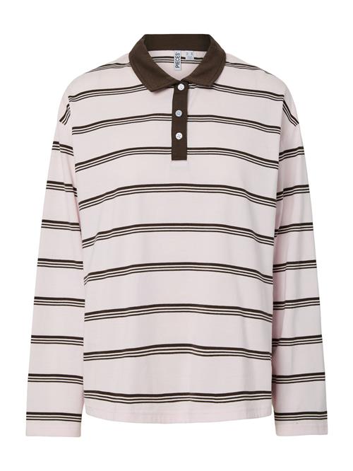 PIECES Shirts 'PCSadie'  pastelpink / sort