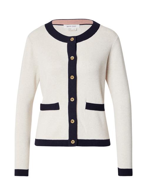 WHITE STUFF Cardigan 'CHARLOTTE'  navy / uldhvid