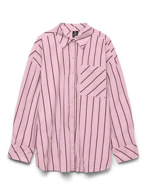 VERO MODA Bluse 'VMFanni'  aubergine / pink