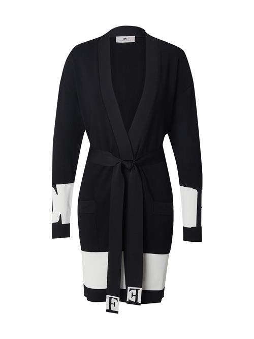 Elisabetta Franchi Cardigan  sort / uldhvid