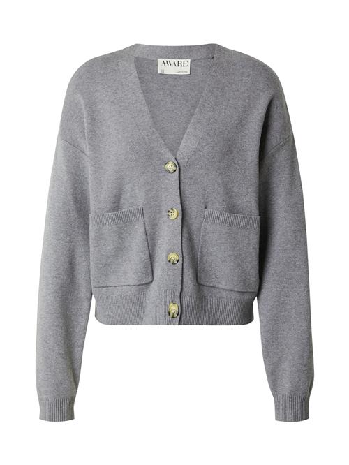 VERO MODA Cardigan 'AWSIGBRIT'  grå-meleret