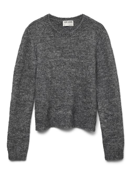 Se VERO MODA Pullover 'VMSilja'  grå-meleret ved About You