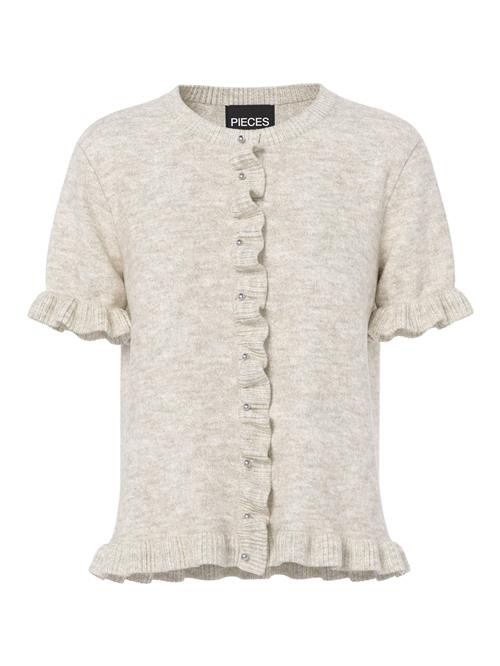 PIECES Cardigan 'PCLydia'  beige-meleret