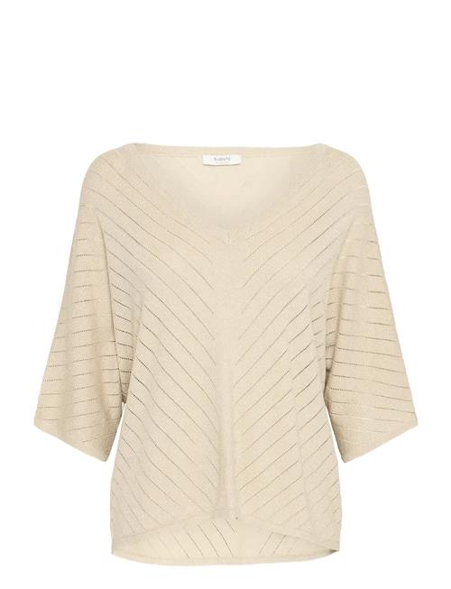 Bymobbe Vneck Jumper - B.young Beige
