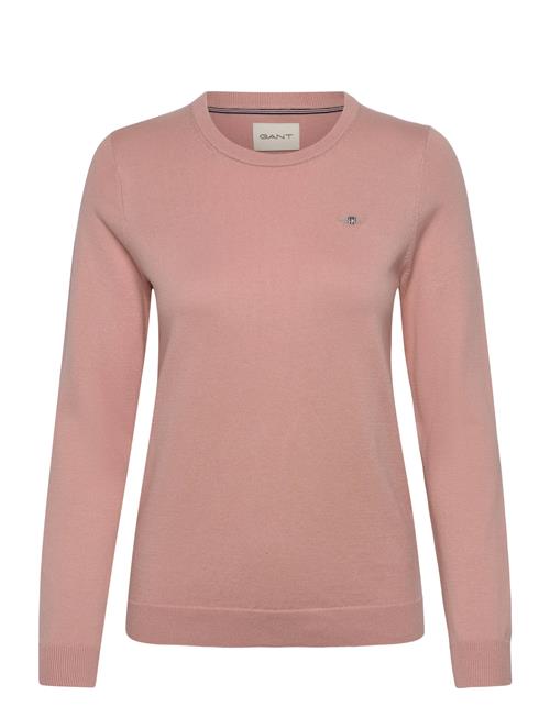 Cotton C-Neck GANT Pink