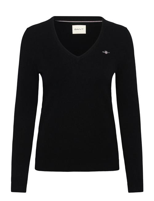 Lambswool Blend V-Neck GANT Black