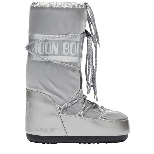 Moon Boot Ikon Metallic Silver Snow Boot 23-26 EU  Sølv  23-26 EU  Unisex