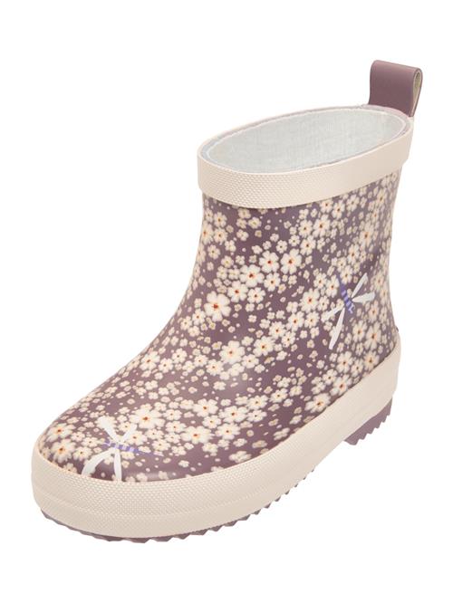 Se PLAYSHOES Gummistøvler  beige / brun / lysviolet / violetblå ved About You