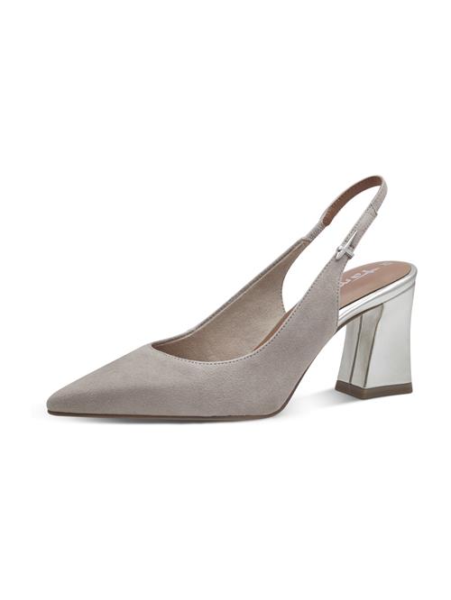 Tamaris Slingpumps  grå / sølv