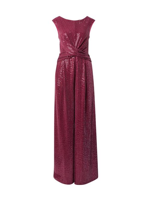 Vera Mont Jumpsuit  burgunder / sølv