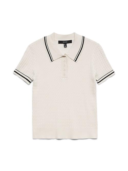 VERO MODA Pullover 'VMSilla'  sort / hvid