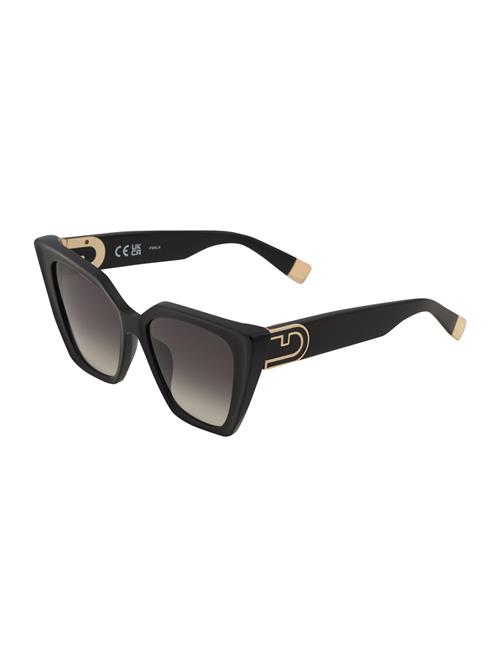 FURLA Solbriller  guld / sort