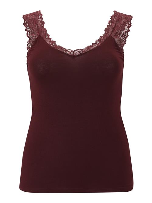 Vero Moda Curve Overdel 'VMCROSA'  vinrød