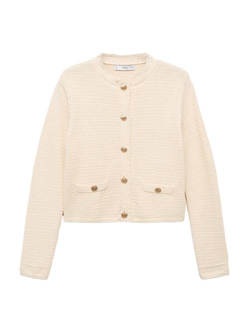 MANGO Cardigan 'KOKOTXA'  elfenben