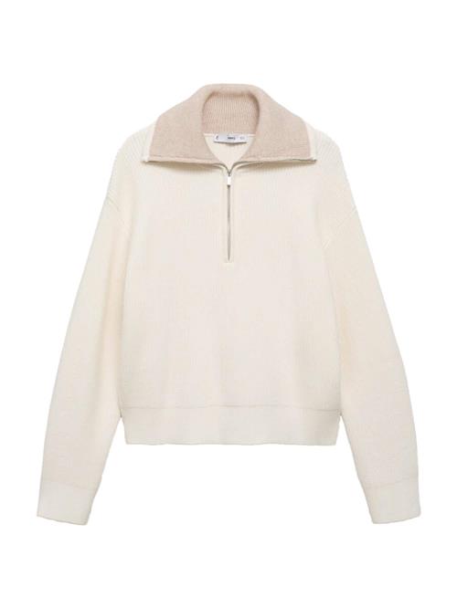 MANGO Pullover 'RIZON'  greige / lysegrå