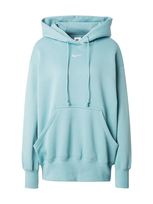 Nike Sportswear Sweatshirt 'Phoenix Fleece'  cyanblå