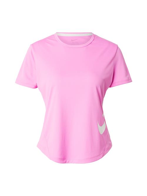 NIKE Funktionsbluse 'TEMPO SWSH'  lys pink / hvid