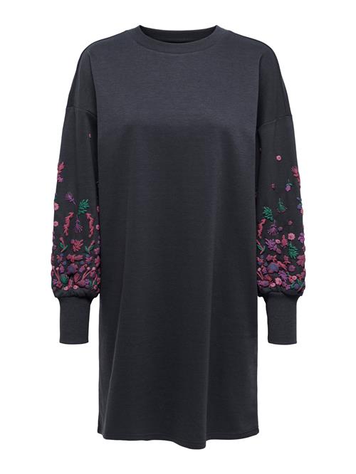 ONLY Kjole 'ONLBROOKE'  grøn / lilla / pink / sort