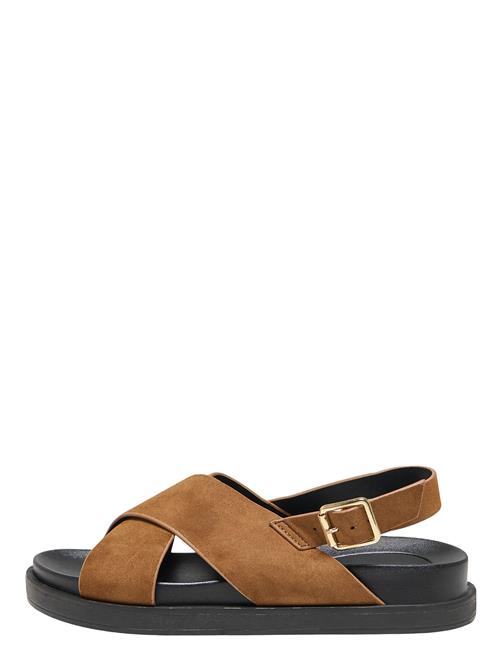 Onlminnie-2 Pu Slingback Sandal Noos ONLY Brown
