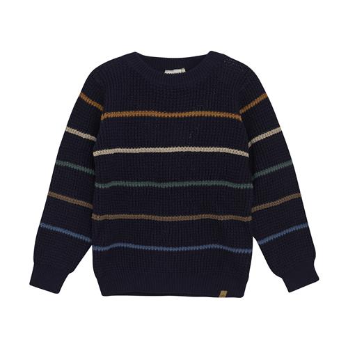 Minymo Strikket Sweater Parisian Night  110 cm    110 cm  mand