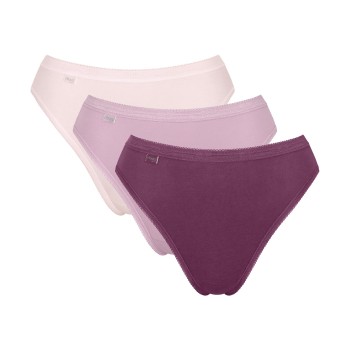 Sloggi Trusser 3P Basic Tai Multi Flerfarvet bomuld 40 Dame