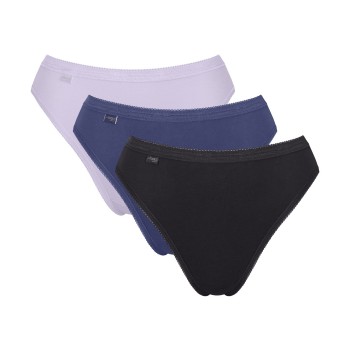 Sloggi Trusser 3P Basic Tai Multi Flerfarvet-2 bomuld 48 Dame