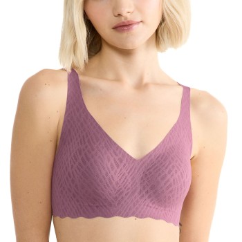 Sloggi Bh ZERO Feel Bliss Soft Bra Lilla Large Dame