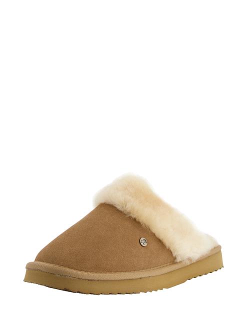 Warmbat Hjemmesko 'Flurry'  beige / lysebrun