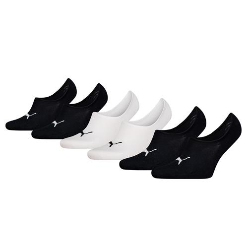PUMA Støvletter  sort / hvid