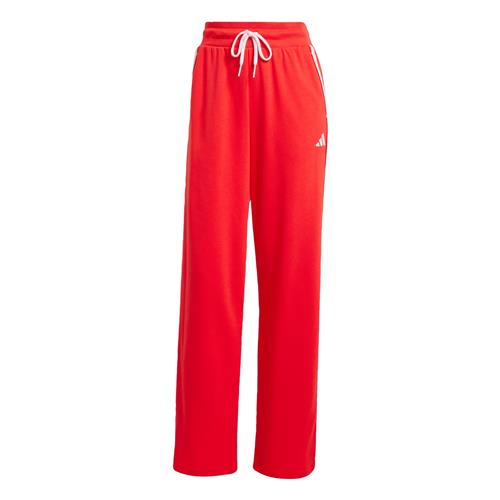 Se ADIDAS SPORTSWEAR Sportsbukser 'Essentials'  rød / hvid ved About You