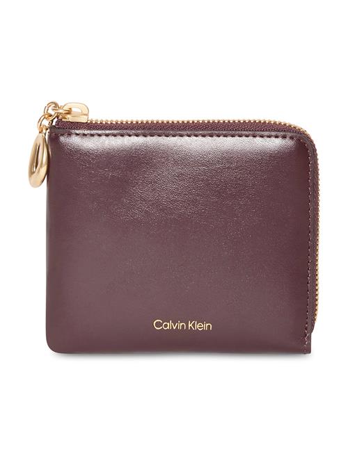 Calvin Klein Tegnebog  guld / vinrød