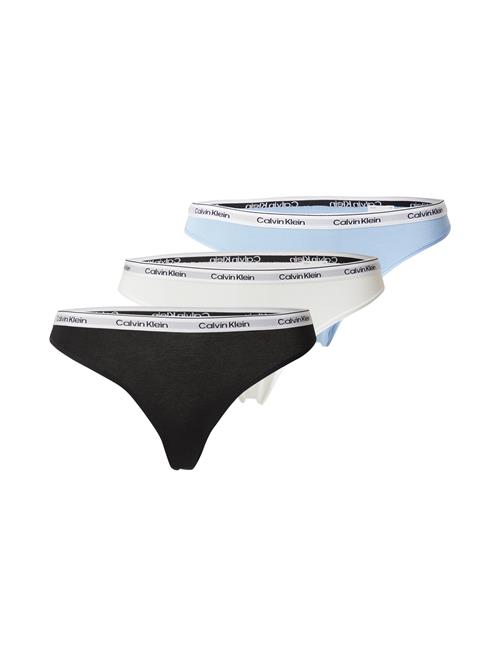 Calvin Klein Underwear Slip  lyseblå / sort / hvid
