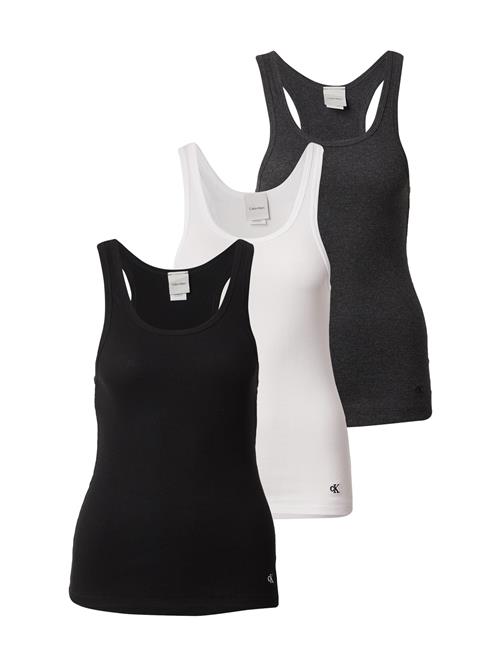 Calvin Klein Underwear Undertrøje  mørkegrå / sort / hvid
