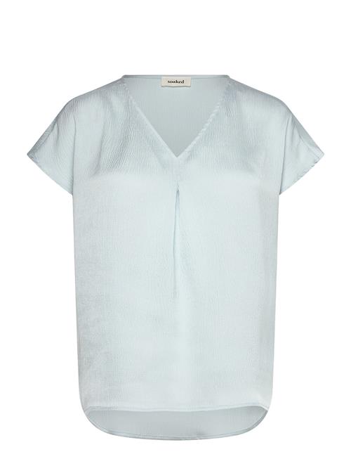 Se Slioana Marija Top Soaked In Luxury Blue ved Booztlet