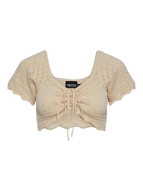 PIECES Sticktop 'Bluma'  creme