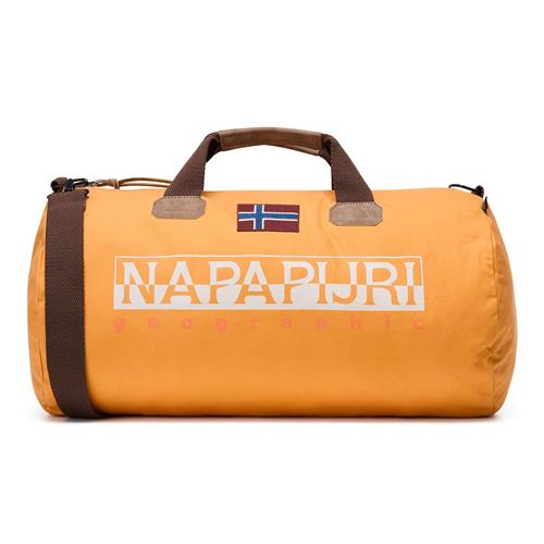NAPAPIJRI Weekendtaske 'Bering 3'  blå / orange / burgunder / hvid