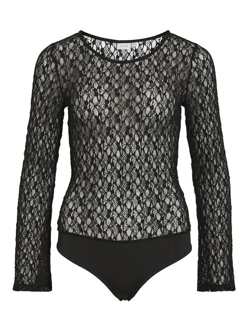 VILA Shirtbody  sort