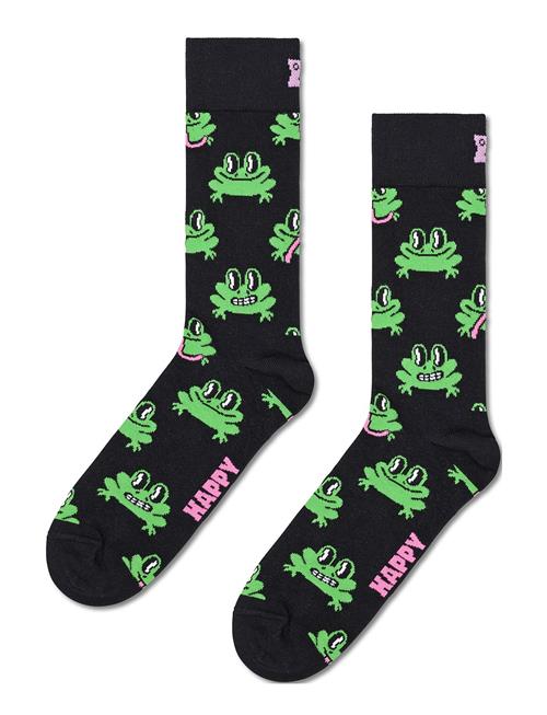 Frog Sock Happy Socks Black