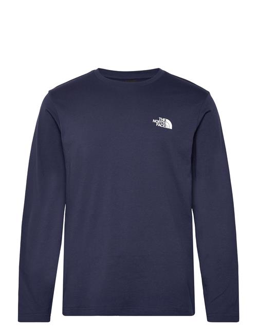 M L/S Simple Dome Tee The North Face Navy
