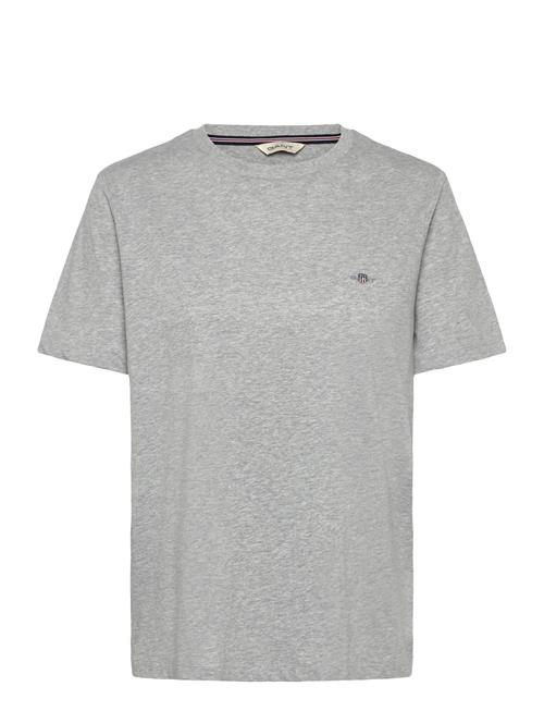 Reg Shield Logo Ss T-Shirt GANT Grey