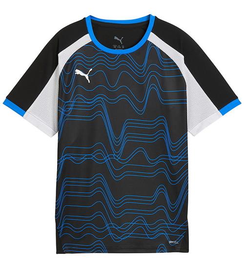 Puma T-shirt - Liga Graphic - Sort/Blå/Hvid