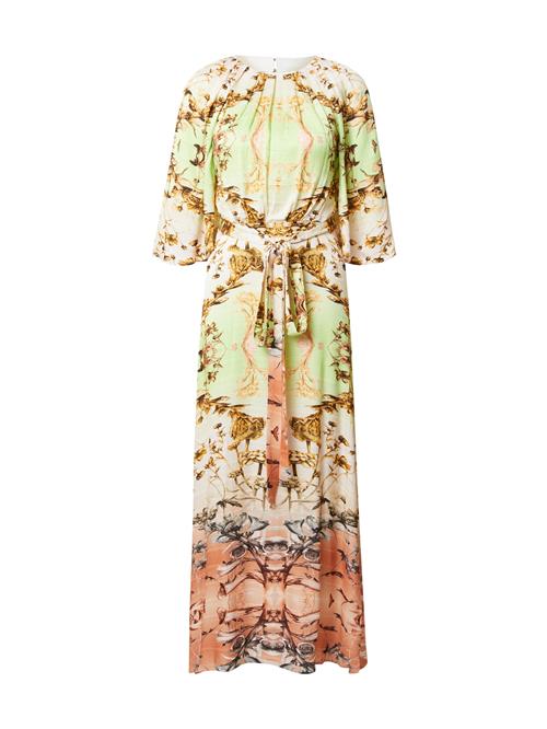 Se Karen Millen Kjole  beige / lysegrøn / abrikos / sort ved About You