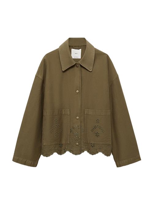 MANGO Overgangsjakke 'SWISS'  khaki
