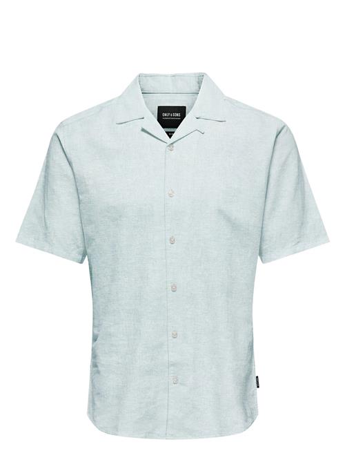 Onscaiden Life Ss Solid Resort Linennoos ONLY & SONS Blue